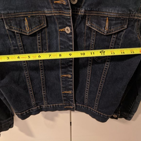 Buffalo 90s Shrunken Denim Jacket - Picture 11 of 12